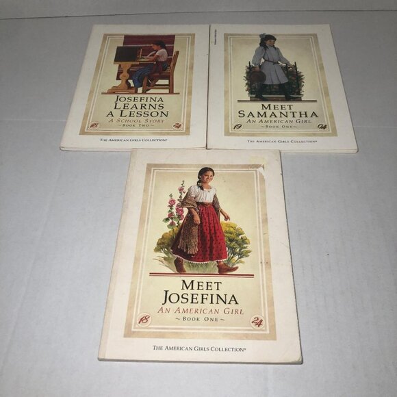 Lot Of 3 An American Girl Samantha  and Josefina Vintage Paperback Book - Picture 1 of 13